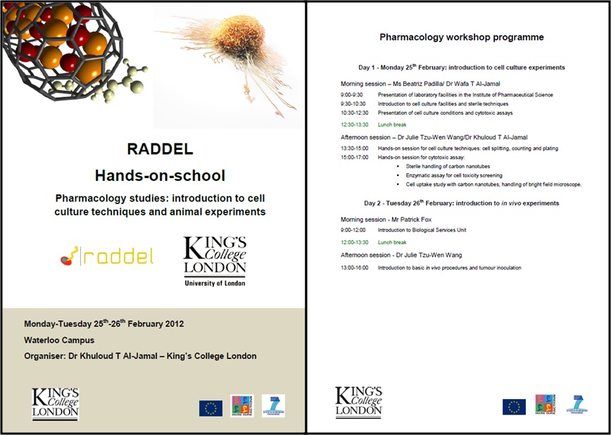 Hands-on-school Pharmacological KCL 2013