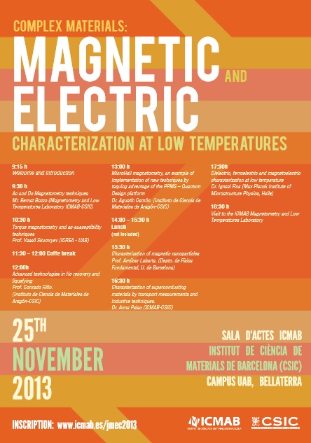jmec2013 Icmab-csic Nov2013